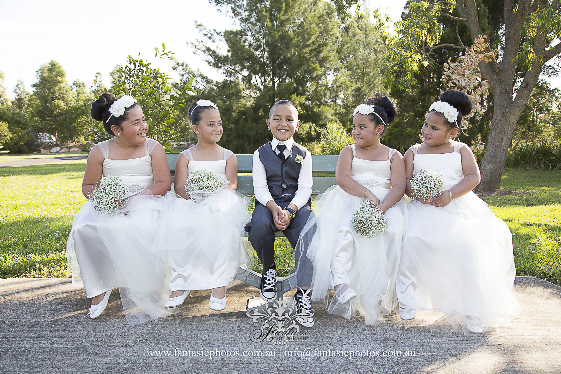 Wedding Photography Page boys and flowers girls photo | Fantasie Photography