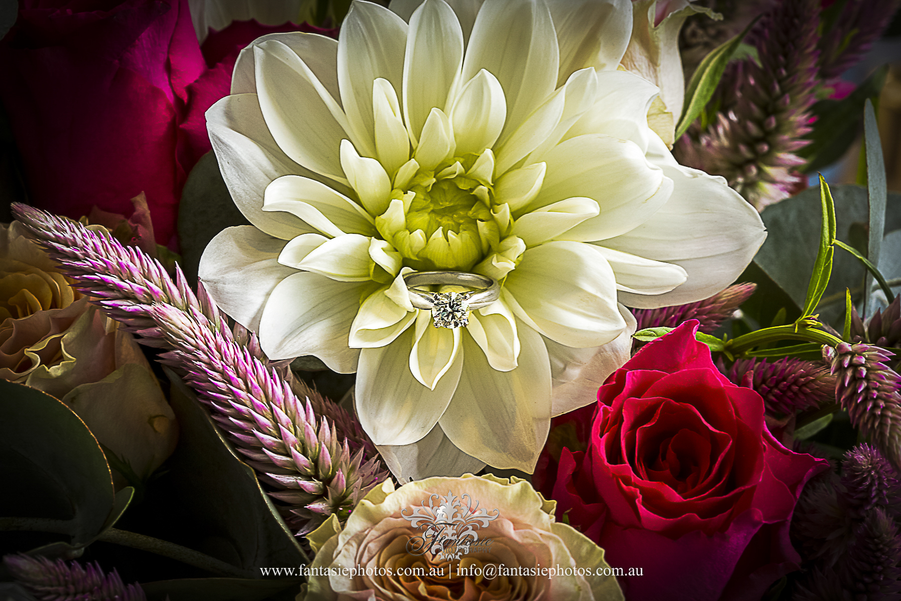 Stunning unforgettable gorgeous wedding bouquet Florist Sydney | Fantasie Photography