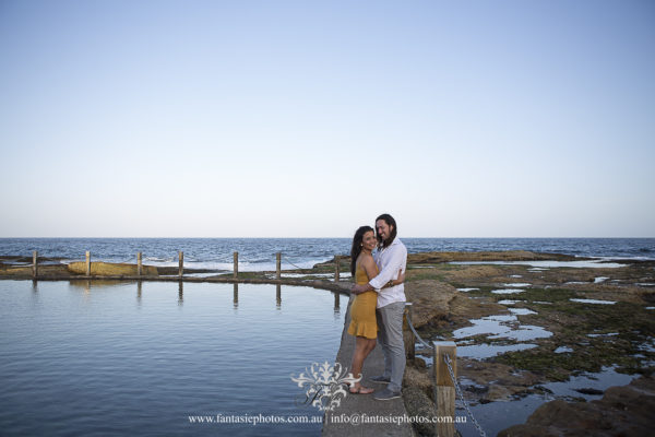 Sydney Prewedding Photography at Marouba Beach | Fantasie Photography