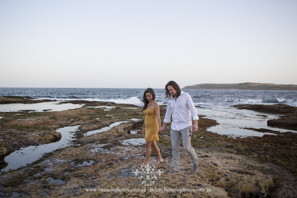 Sydney Prewedding Photography at Marouba Beach | Fantasie Photography