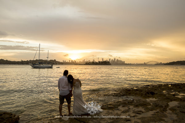 Trash the dress photography at Vaucluse | Fantasie Photography